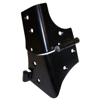 Crown Automotive - Metal Black Windshield Hinge