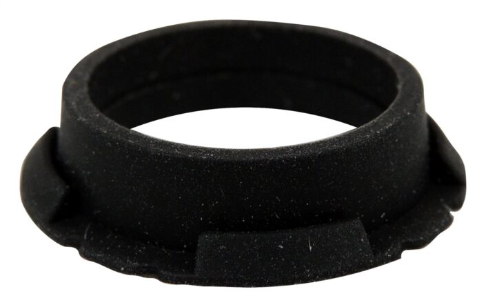 Parking Sensor Retainer Ring; Black; Plastic;