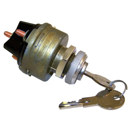 Crown Automotive - Metal Silver Ignition Switch