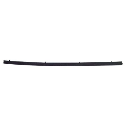 Crown Automotive - Metal Black Door Glass Weatherstrip