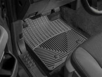 All Weather Floor Mats; Black; Rear;