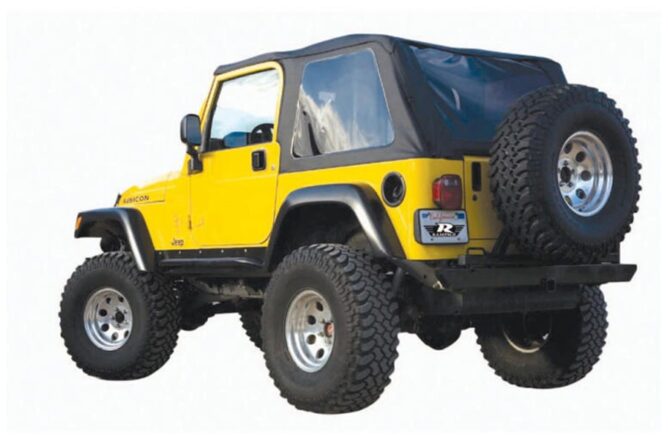 Rampage Frameless Soft Top Kit - TJ