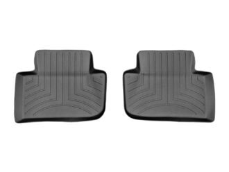 FloorLiner™ DigitalFit®; Black; Rear; 2 Pieces;