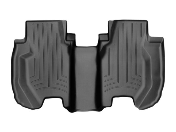 FloorLiner™ DigitalFit®; Black; Rear;