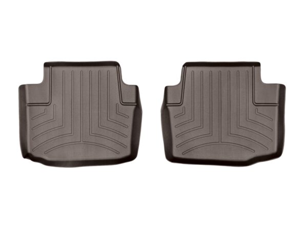 FloorLiner™ DigitalFit®; Cocoa; Rear; 2 Piece;