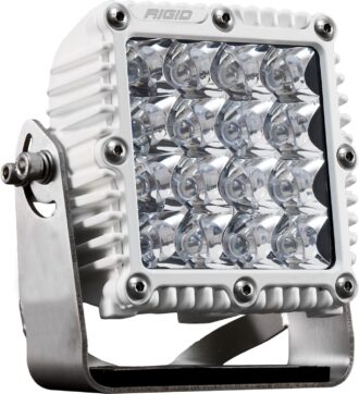 RIGID Industries 245213 Q-Series PRO LED Light, Spot Optic, White Housing, Single