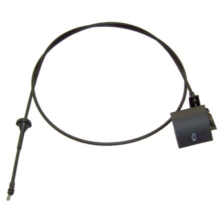 Crown Automotive - Metal Black Hood Release Cable