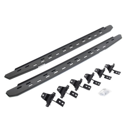 Go Rhino 69650673SPC - RB30 Slim Line Running Boards with Mounting Bracket Kit - Textured Black