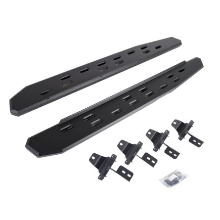 Go Rhino 69692748SPC - RB30 Slim Line Running Boards with Mounting Bracket Kit - Textured Black