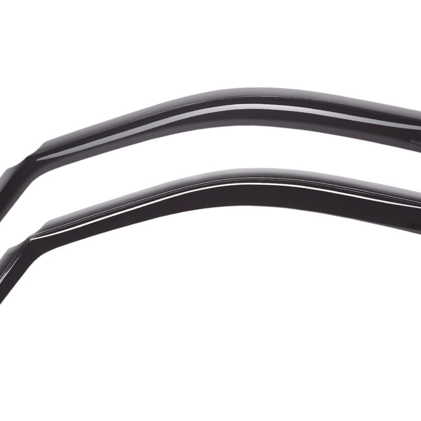 Side Window Deflector; 2 pc.; Front; Dark Tint;