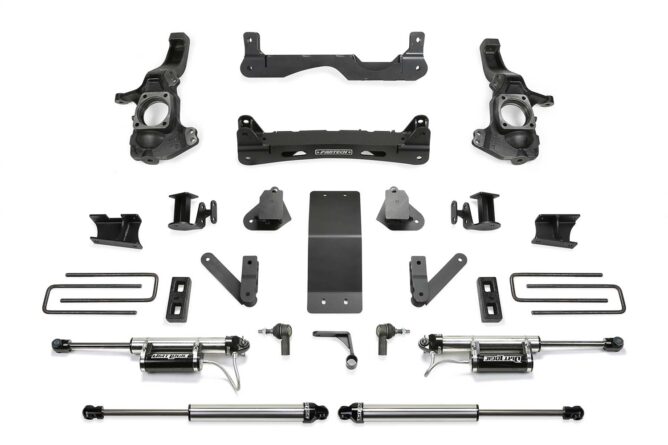 Performance Lift System w/Shocks; 4 in. Lift; w/Dirt Logic 2.25 Resi Shocks;