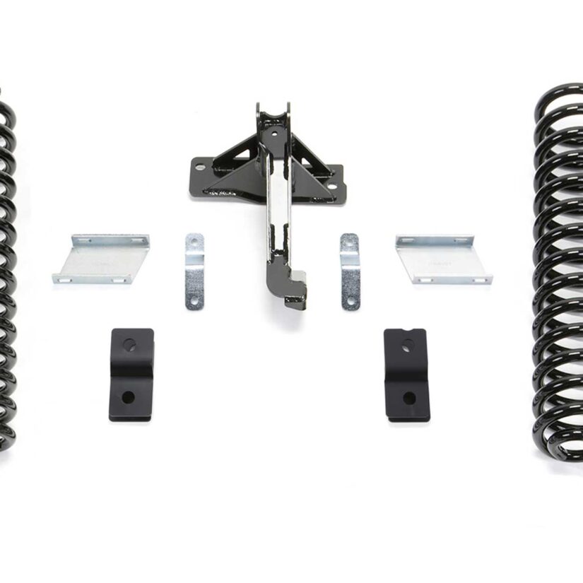Budget Lift System w/Shock; 2.5 in. Lift ; w/Front Shock Extension Bracket;