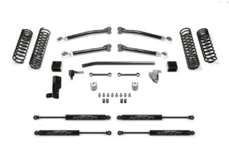 Trail Lift System; 3 in. w/Stealth Shocks; w/Drag Link Kit;