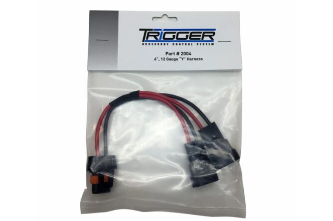 TRIGGER 6in Y Connector Harness, 12-Gauge