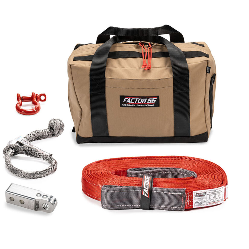 Factor 55 00485-05-MEDIUM OWYHEE RECOVERY KIT (SILVER HITCHLINK AND MED BAG)