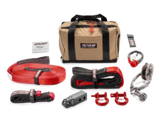 Factor 55 00475-04-MEDIUM SAWTOOTH WINCH ACCESSORY KIT (BLACK HITCHLINK AND MED BAG)