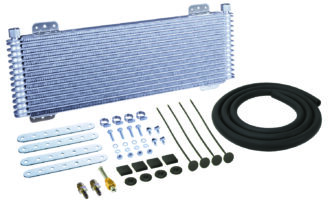 13 Row Series 9500 Plate & Fin Transmission Cooler Kit, 5/8" Inverted flare