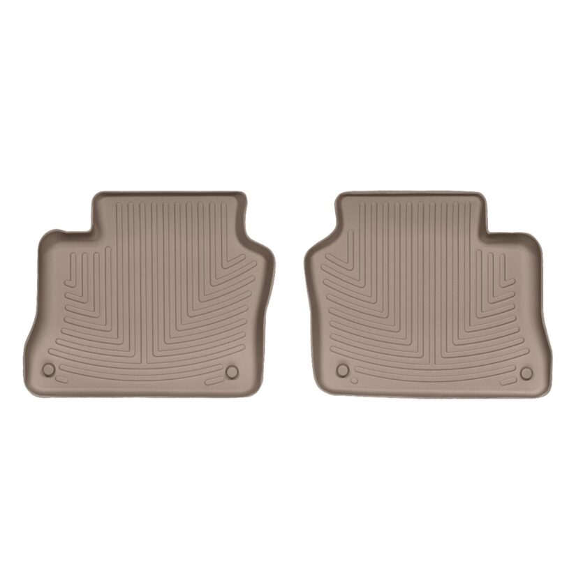 FloorLiner™ DigitalFit®; Tan; Rear; 2 Piece;
