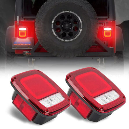 Jeep Wrangler LED Tail Light Assembly for 1979-2006 TJ YJ CJ