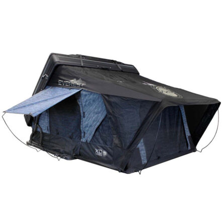 XD Everest 2 - Cantilever Aluminum Roof Top Tent, 2 Person, Grey Body and Black Rainfly Overland Vehicle Systems