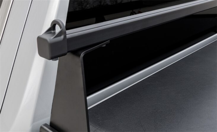 ADARAC™ Aluminum M-Series Truck Bed Rack System; Matte Black Finish;