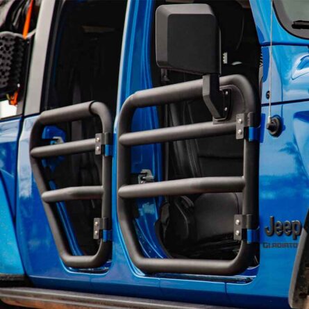 Exceedfab | Offroad Tube Door with Side View Mirror for Jeep Wrangler JL & Gladiator JT