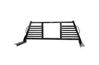 HD Headache Rack; Open Window; Heavy Duty Fully Welded One-Piece Design;