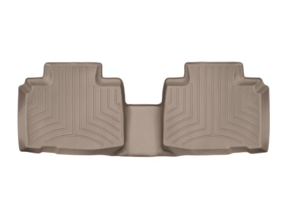 FloorLiner™ DigitalFit®; Tan; Rear;