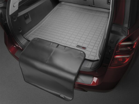 Cargo Liner w/Bumper Protector; Gray; Behind 3rd Row Seating;