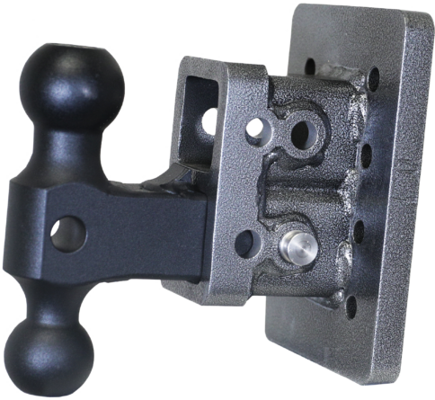 GEN-Y Hitch GH-112 MEGA-DUTY 2" Bolt-On 2.5" Drop 2K TW 16K Hitch & GH-051 Dual-Ball