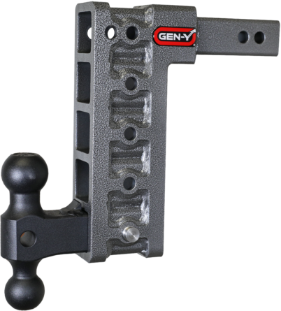 GEN-Y Hitch GH-515 MEGA-DUTY 2" Shank 10" Drop 2K TW 16K Hitch & GH-051 Dual-Ball