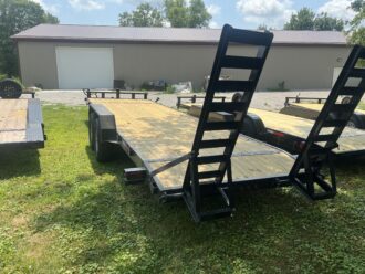 24' / 14k lbs Equipment Trailer / Dove Tail