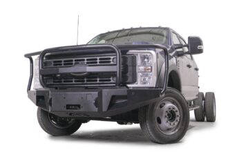 Premium Winch Front Bumper; w/ Full Grill Guard; Adaptive Cruise Control Compatible;