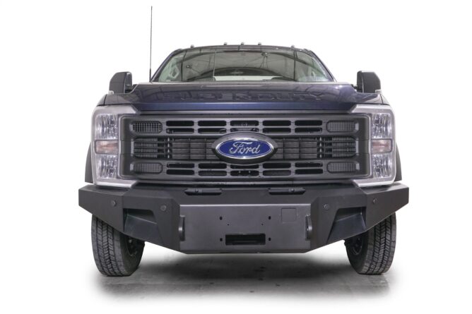 Premium Winch Front Bumper; w/ No Guard; Adaptive Cruise Control Compatible;