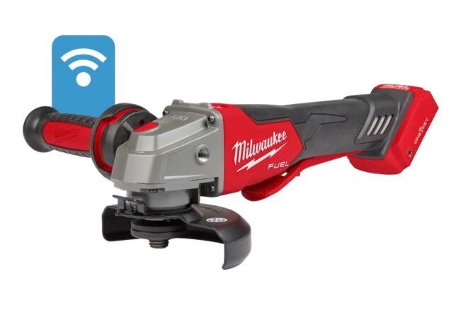 Milwaukee Tool M18 Fuel 4-1/2in / 5in Braking Grinder w/One Key Paddle Switch, No Lock