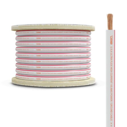 0-GA Marine Grade Tinned 100% Copper OFC Power Wire -25 Feet