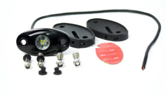 9W/720LM IP68 LED Glow POD Station Lights (White) AKA Rock Lights (Each)