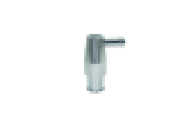 PCV Push-In Breather Smooth Polished Aluminum