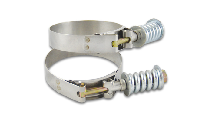 Spring Loaded T-Bolt Clamps Pack of 2