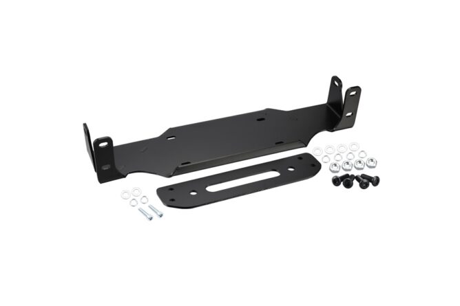 BullDog Winch Mount for OE Steel Winch Mount Bumper - JL