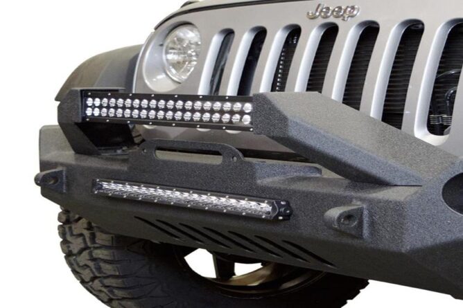 Front Bumper; Mid Width; Winch Mount; w/D-Rings; For Use With PNs[BS20 / BR20 / B20CE];
