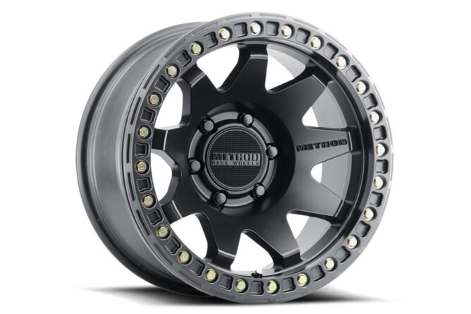 Method Race Wheels 108 Series Beadlock Wheel 17x9 8x6.5 44mm Offset Matte Black