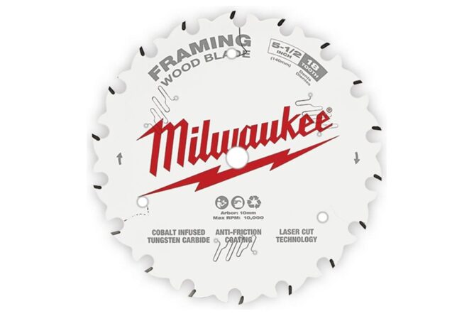 Milwaukee Tool 5.375in 36T Circular Saw Blade - Fine Finish