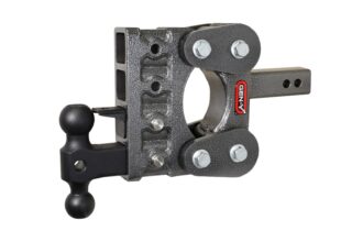 GEN-Y Hitch Boss Torsion-Flex 2in Shank, 5in Drop,10K Hitch, Versa-Ball and Pintle Lock