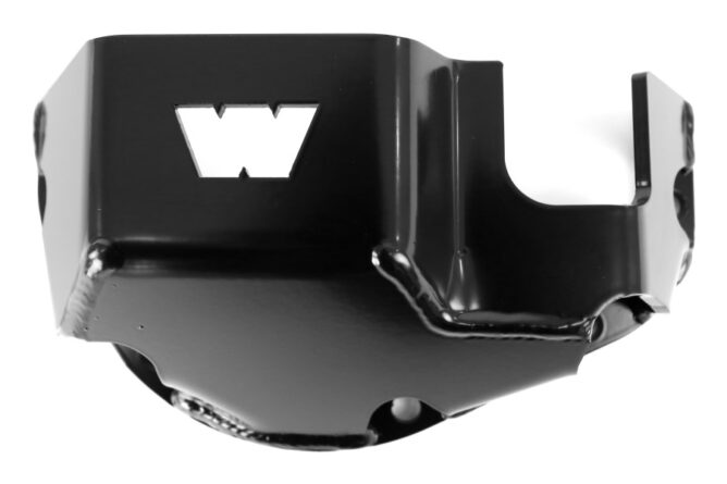 Warn Dana 44 Skid Plate Black - JK/LJ/TJ