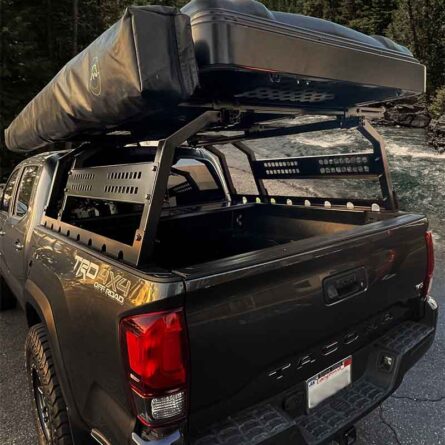 Discovery Rack with Side Cargo Plates, With Front Cargo Tray Overland Vehicle Systems