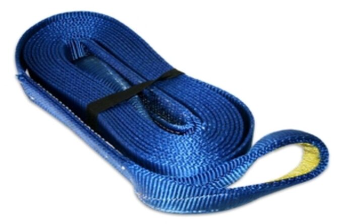 Bulldog Winch Recovery Strap - 4in x 30ft - 13300lb WLL