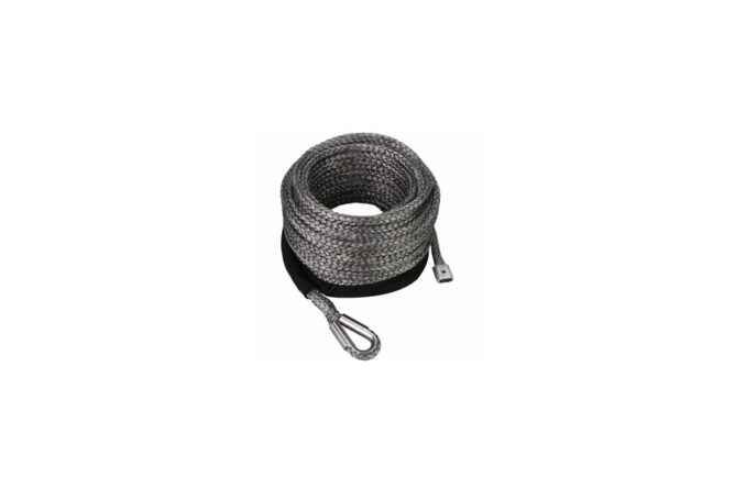 Bulldog Winch Synthetic Rope, 8mm x 50ft