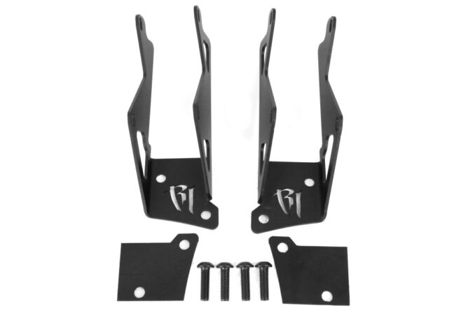 Rigid Industries Dual D-Series A-Pillar Mount Pair - JK