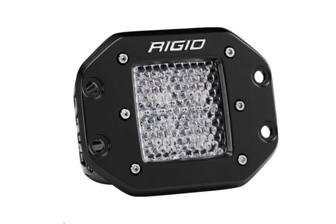 Rigid Industries D-Series Pro Flood Light Flush Mount Diffused